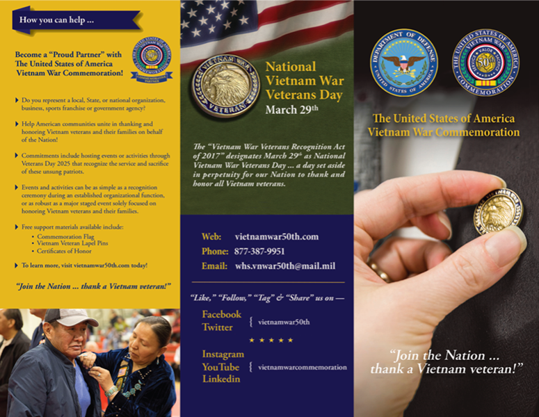 commemoration brochure